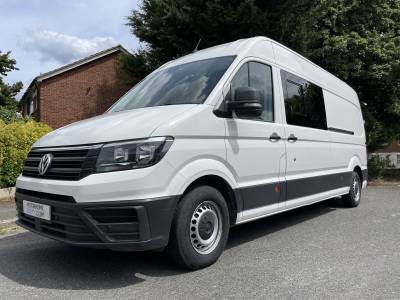 Vw Crafter Really off grid holiday camper, Solar,Inverter, LPG, Shower & Toilet