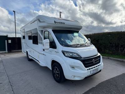 Benimar Mileo 294, Automatic 4 berth rear garage island bed coachbuilt motorhome