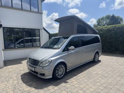 Mercedes Viano 4 Berth 5 Travel Seat Rock and Roll Bed Camper Van for sale