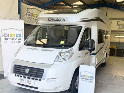 Chausson best of 510 4 Berth 4 Travelling Belts Drop down bed