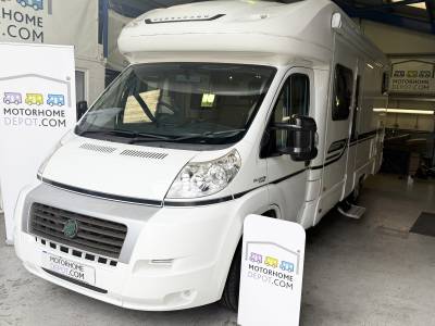 2011 Bessacarr E480 4 Berth Fixed Transverse Bed 2 Travelling Belts With Garage
