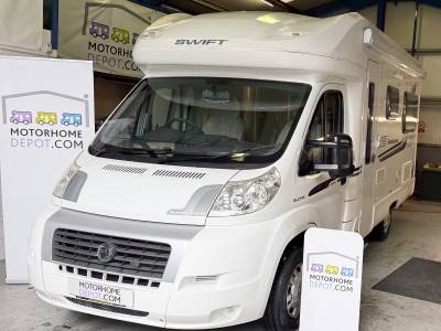 2010 Swift Sundance 580 PR 2 Berth Rear Lounge