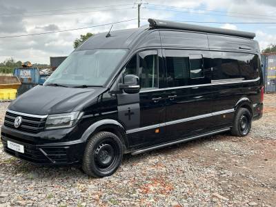Volkswagen Crafter Campervan Racevan 2019, Race Garage, 3 Solar Panels
