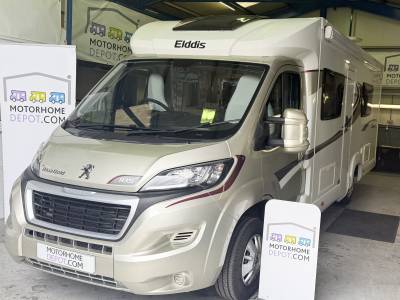 2017 Elddis Riva Gold 185 4 Berth 4 Travelling Belts Rear Single Beds