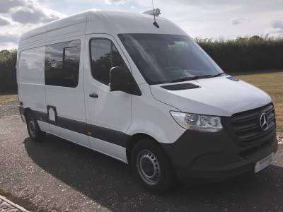 Mercedes Sprinter Scandivan SV907, Gas-Less, All-season, Off grid  