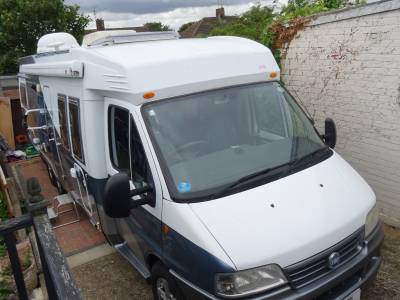 Hobby 750 2001 4 Berth RHD Rear Fixed Bed Motorhome for Sale