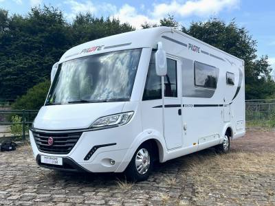 2017 Pilote G650L with rear washroom.  Drop down bed. 4 berth/belts. 