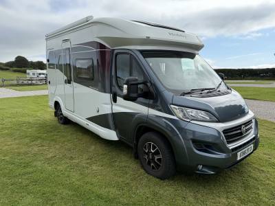 Hobby Optima De Luxe T60H Compact 4 Berth End Kitchen Dropdown Bed