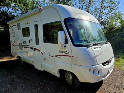 Rapido 943F A Class Motorhome 3 berth 4 belt 2005 59k 6.2m 3850kgs garage