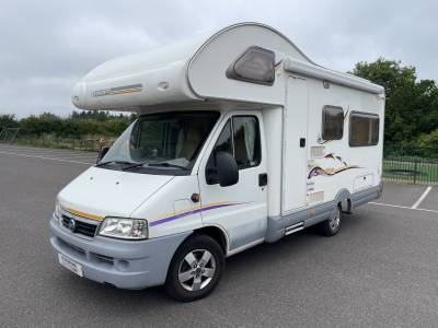 Swift Suntor 590PR - 2005 - 4 Berth - 2 Belt - Rear Lounge Motorhome For Sale