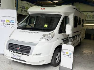 2014 Adria Coral 670 SLT 3 Berth 4 Travelling Belts Rear Fixed Single Beds