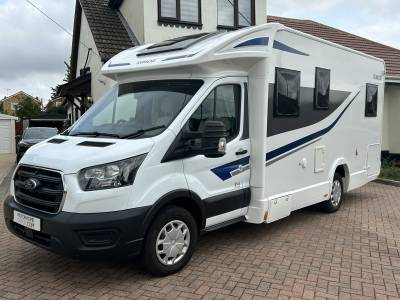 Rimor Evo 77 Plus 2022, Double Electric Drop Down Beds, U-Shaped Lounge