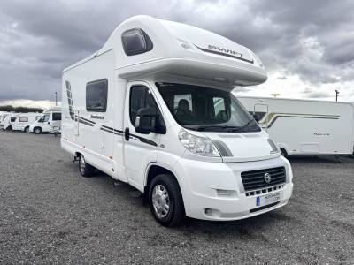 Swift sundace 590 rs  - 4 belts - end kitchen - 2011 - motorhome for sale 