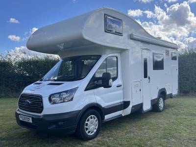 Roller Team Zefiro 675, 2018, 6 berth rear bunk beds coachbuilt motorhome