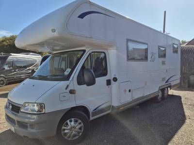 Burstner Argos 747-2, 2006, 7 Berth, 6 Belts, End Fixed bed, low mileage