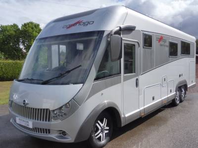 Carthago Liner-for-Two i53L tag-axle rear lounge hab air-con motorhome for sale