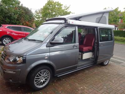 VW T5 Danbury Royale AUTOMATIC LWB 140 BHP 2015 4 Berth Pop Top Camper For Sale