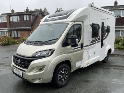 Swift Champagne 604C 4 berth/belt end washroom, Automatic compact motorhome