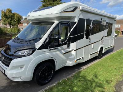 BENIMAR MILEO 282 - REAR LOUNGE - DROP DOWN BEDS - LEVELLERS - WIFI - HAB AIRCON