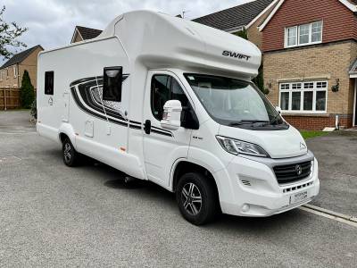 Swift Edge 494, 2021, 4 berth, rear fixed island bed motorhome for sale