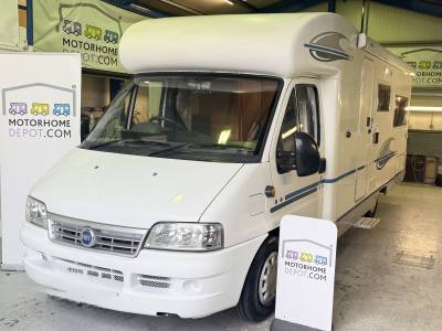 Adria Coral 680 SL 3 Berth 2 Travelling Belts With Rear u shape lounge