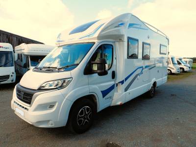 Rimor Super Brig 95+, 4 Berth, 4 Belt, Fixed & Drop Down Bed, Large Garage, Auto