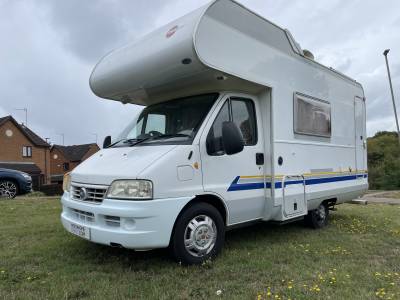 Burstner A530 Active 2004 4 berth 6 belt 3200kg motorhome