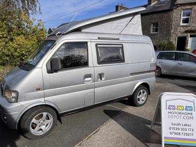 WildAx Cutie 4, petrol 1.3, 2015, 4 berth, DFSK Loadhopper micro camper, pop-top