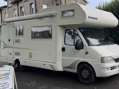 Moncayo Mediterraneo 465 FIAT 2.8l LWB 2005, 7 berth, 6 belt, bunk beds