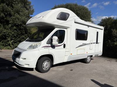 2010 Swift Sundance 590RS 4 Berth 4 Belt End Kitchen Motorhome For Sale