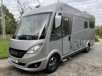 Hymer B534DL Duomobil, 2018, 4 berth, rear lounge rear garage A class motorhome