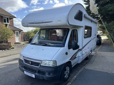 Swift Sundance 590 RS For Sale, Solar, Satellite Dish, Tow Bar, Free Air Awning