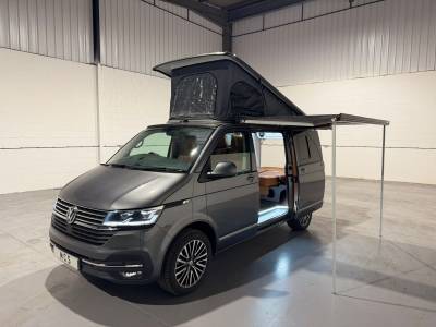 VW T6.1 Highline, Full VWSH, Full Tan Leather Interior 