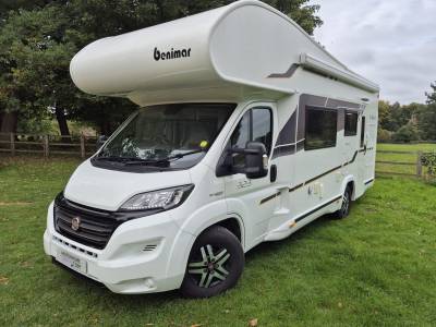 Benimar Mileo 323, 2017, end bunk beds, 6 berth, 6 belts, 