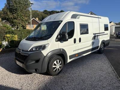 Citroen Relay 2018 3 Berth 3 Belt Rear fixed bed Motorhome for sale