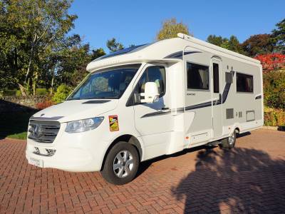 2021 Auto-Sleeper Burford, 4-Berth, 2-Seatbelts, Fixed French Bed, End-washroom