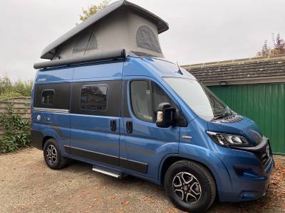 HYMER FREE 540 -2022- BLUE EVOLUTION - 9S AUTO - REAR UNDERBED STORAGE