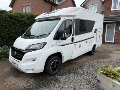 Adria Compact Plus SLS Rear Bed Slideout Garage 1 Owner low mileage