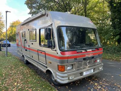 Rare Vintage 1990 RMB Silver Star 410D, Automatic, Rear Fixed Bed, Sport Garage