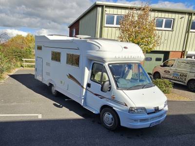 AutoCruise Starblazer motorhome 2007 4 berth 7.36m 3500kgs 31k miles garage