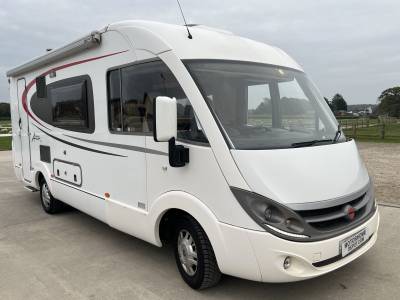 Burstner Aviano i645 4 berth rear kitchen rear washroom A class motorhome