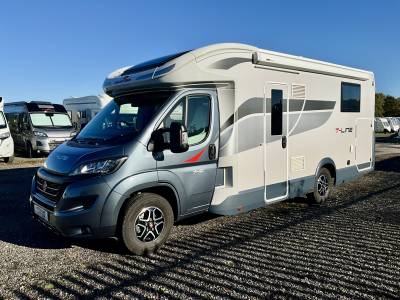 Roller Team T740, automatic, 2025, rear island bed + garage motorhome for sale