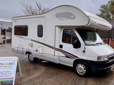 2006 Swift Sundance 590PR 2286cc Fiat Ducato, 4 berth, 2 belts