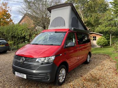 VW Camper T6.1 Hillside Birchover 2L 4 Berth/belt Pop-Top 27k Euro 6 ULEZ