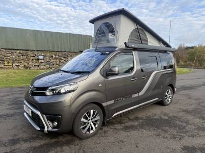 Toyota Proace Matino 4 Berth Pop Top Roof 2021 Automatic Campervan For Sale 