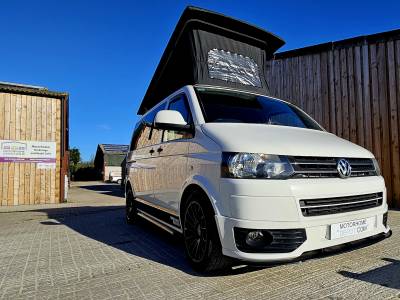 Volkswagen Transporter T28 pop top camper 2013 124k 4 berth 5 belts 