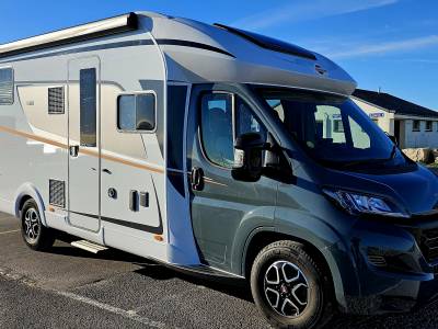 Burstner T736 Harmony motorhome auto 2024 8k 4 berth/belts 4400kgs 7.4m  garage