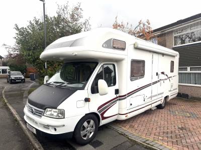 Swift Kontiki 665 6 Berth 2 Travel Seat Rear Fixed Bed Motorhome For Sale