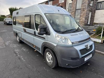 2014 PEUGEOT AUTOCRUISE FORTE 4 BERTH 4 BELT LOW MILES MOTORHOME