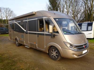 Burstner Elegance i800 2013 4 Berth 4 Belt Island Bed Motorhome For Sale